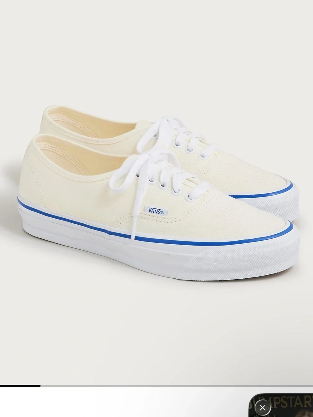 Vans j.Crew Collab Vans® Premium Authentic sneakers in canvas Men 7 women’s 8.5